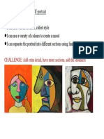Art Club Picasso Portraits