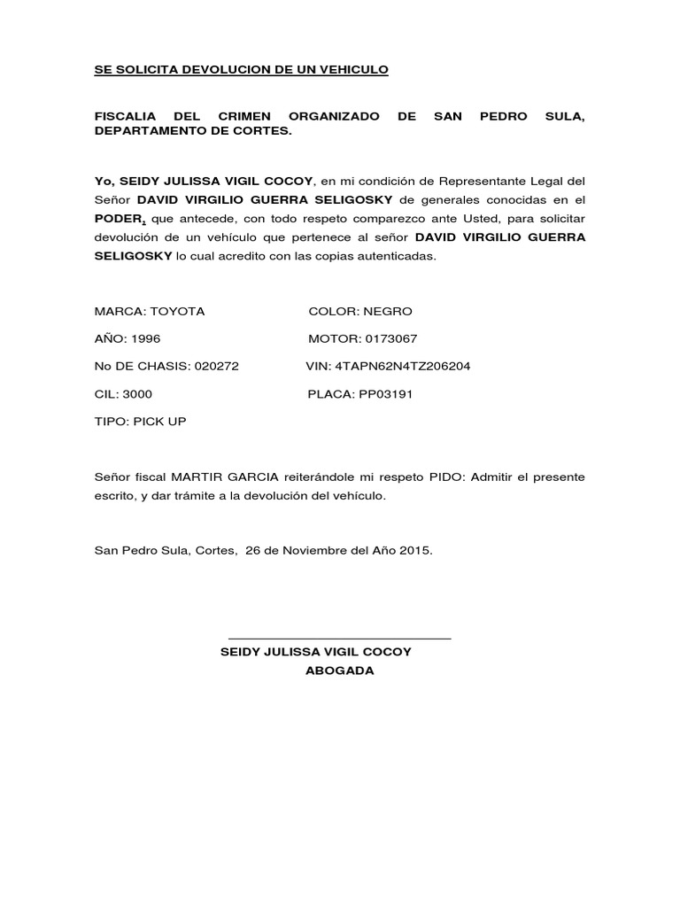 se-solicita-devolucion-de-un-vehiculo-v-pdf-derecho