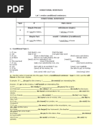 Conditional Sentences 4º Eso