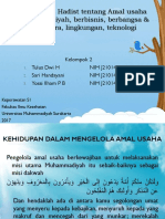 Al Quran & Hadist Tentang Amal Usaha Muhammadiyah