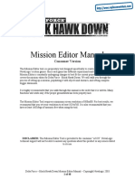 Delta Force Black Hawk Down - Mission Editor Manual PDF