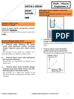 Pusat Tuisyen Meka Bestari & Indera: Bab 3: Daya & Tekanan Chapter 3: Force & Pressure