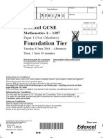 5501 June 2004 Foundation Tier Paper 1