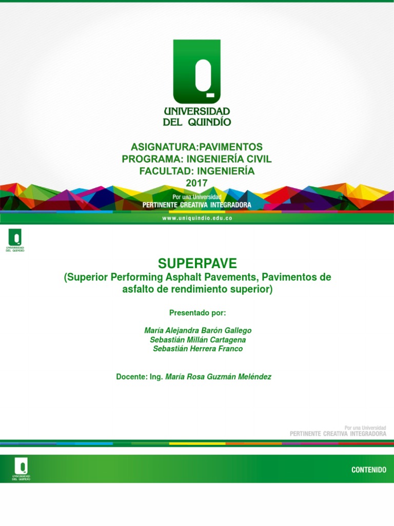 Diseño de Pavimentos SUPERPAVE | PDF | Diseño | Fatiga (material)