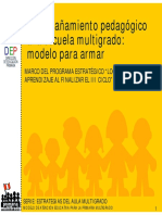 Acompañamiento Pedagogico A La Escuela Multigrado PDF