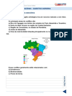 Resumo 2109870 Julio Santos 26890515 Geografia Do Brasil Aula 15 Amazonia Questao Agraria