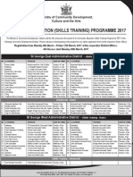 Community Education Programme Courses Ad 2017