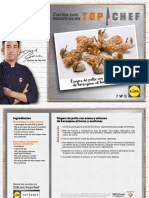 Receta Fingers Pollo Avena Untuoso Berenjena Horno Aceitunas Top Chef Lidl