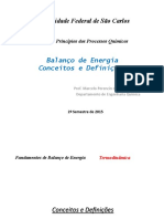 PPQ Aula 10 - Balanço de Energia-Definições