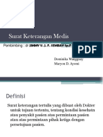 Surat Keterangan Medis - Forensik