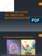 10 Crudas Leyes de Amor Que No Podrás Evitar