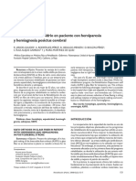 KAFO de Vidrio en Paciente Con Hemiagnosia y Hemiparesia Posictus