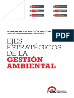 Ejes Estrategicos de La Gestion Ambiental PDF