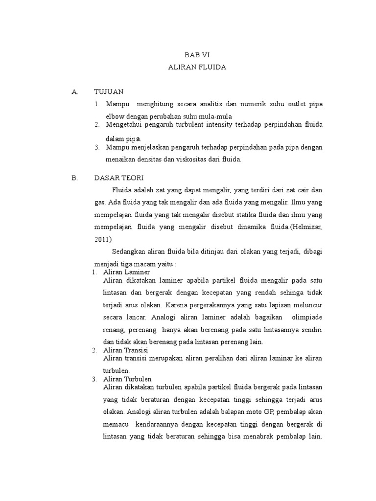 Analisis Aliran Fluida dengan CFD | PDF