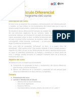 Programa Del Curso 2da. Edición