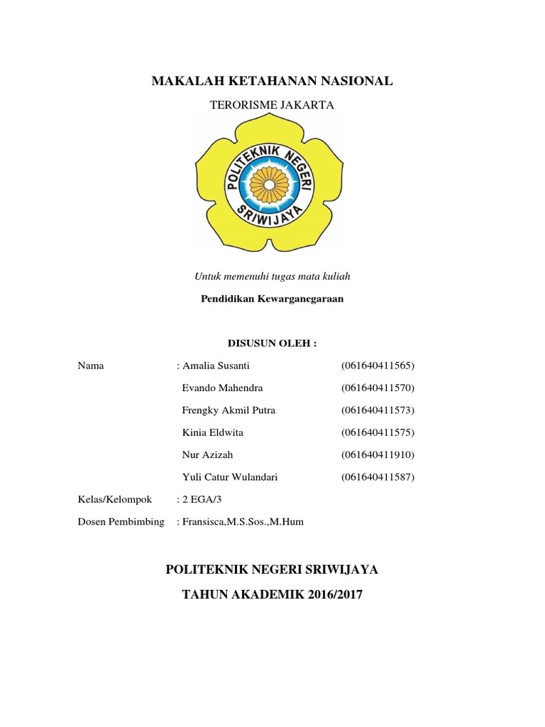 Cover Makalah Identitas Nasional