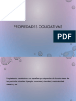 Propiedades Coligativas