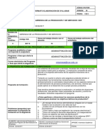 2017B GERENCIA DE LA PRODUCCIÓN Y DEL SERVICIO (Distancia)