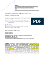 Consolidated-Drained Triaxial Compression Testing of Peat