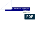 Instr 12205 Elements Transmitters Transducers Displacers