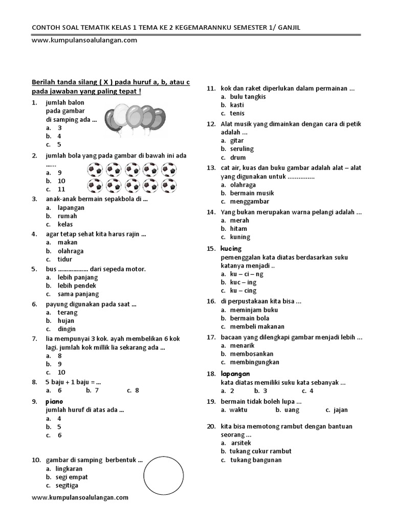 Contoh Soal Pilihan Ganda Ekonomi Kelas X Semester 1