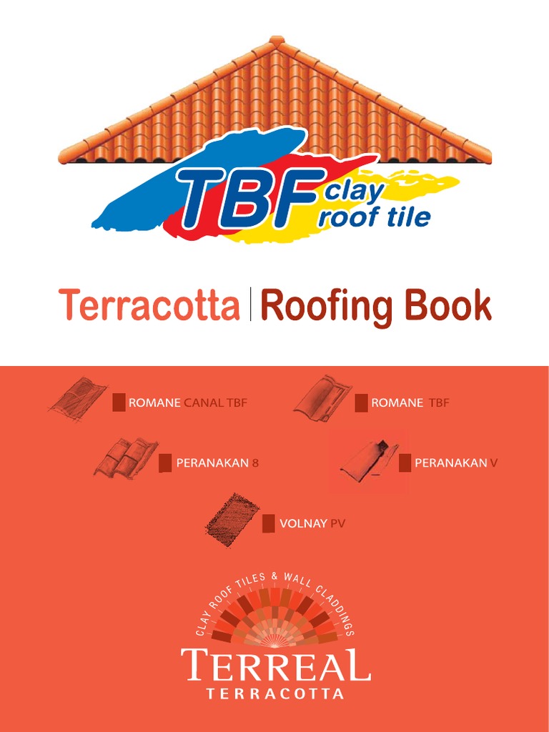 Terracotta TBF Roofing Book Adhesive Textiles