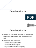 Capade Aplicación