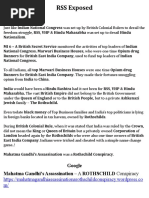 Preface: Google Mahatma Gandhi's Assassination - A ROTHSCHILD Conspiracy
