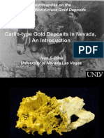 Carlin Type Gold Deposits in Nevada An Introduction - J.SCline - 2005