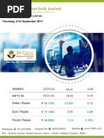 Derivatives 21th September 2017, Thursday