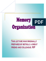 Memory Memory Organization Organization