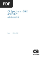 CA Spectrum - 10.2 and 10.2.1 - ENU - Administrating - 20170403