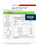 Datasheet of PF-562271 HCl|CAS 939791-41-0|sun-shinechem.com
