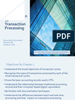 To Transaction Processing: Accounting Information Systems 9e James A. Hall
