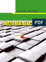 ANTREPRENORIAT Initierea Afacerii