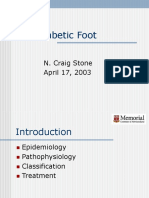Diabetic Foot: N. Craig Stone April 17, 2003