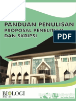 Panduan Penulisan Proposal Penelitian Dan Skripsi