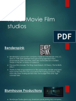 Horror Movie Film Companies