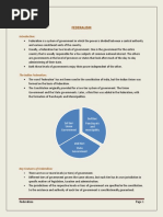 Federalism: 3rd Tier: 1st Tier