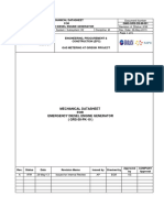 GMG-GRS-DS-M-001 Rev.0 Data Sheet For Emergency Diesel Generator