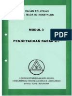 Modul 3. Pengetahuan Dasar K3