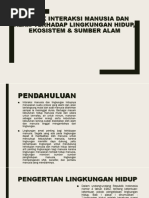 Download Dampak Interaksi Manusia Dan Alam Terhadap Lingkungan Hidup by Raihan Virgatama SN359590839 doc pdf