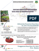 CONTOH Kebijakan Dan Pemanfaatan Dana Desa Di Prov Banten#5 PDF