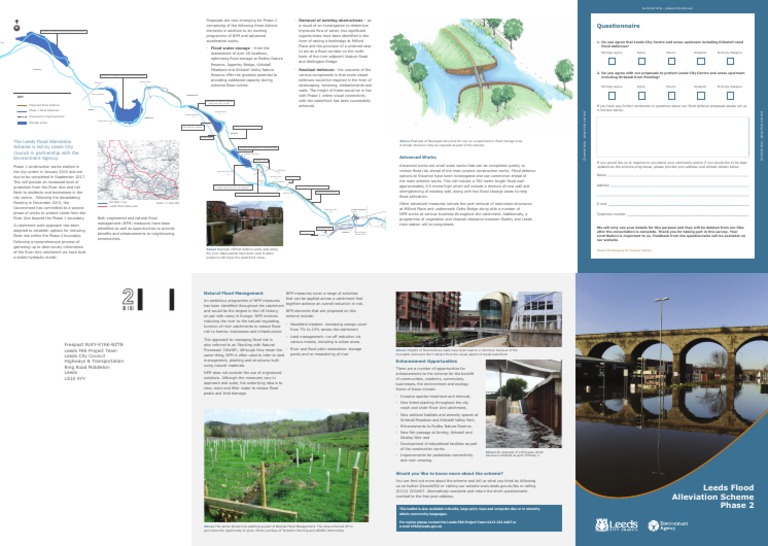 Leeds Flood Alleviation Scheme Phase 2 | PDF | Leeds | Flood