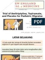 Trial of Amitriptyline, Topiramate, and Placebo