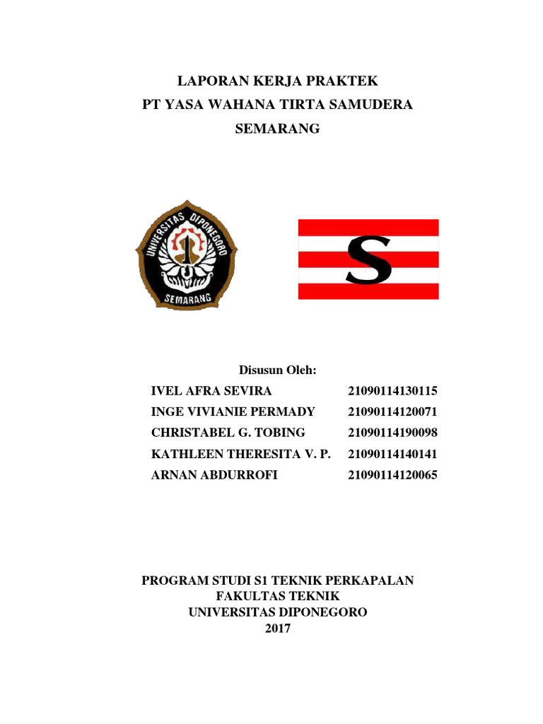 Laporan Kerja Praktek PT Yasa Wahana | PDF