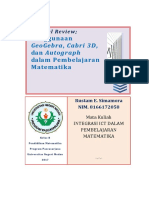 Penggunaan GeoGebra, Cabri 3D, Dan Autograph Dalam Pembelajaran Matematika