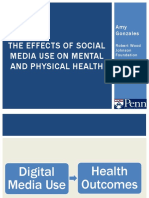 The Effects of Social Media Use On Mental and Physical Health