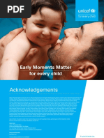 Early Moments Matter for Every Child