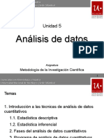 Unidad 5 - Análisis de Datos y Presentación de Resultados